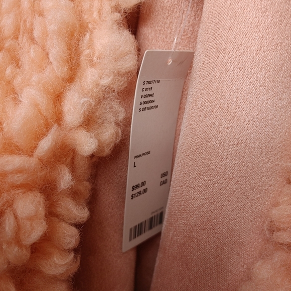 URBAN Outfitters Sherpa jacket size L - Picture 10 of 12